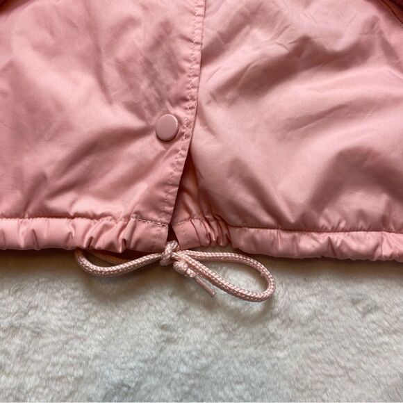 Obey Pink Nylon Windbreaker Jacket Size Medium - Picture 8 of 12